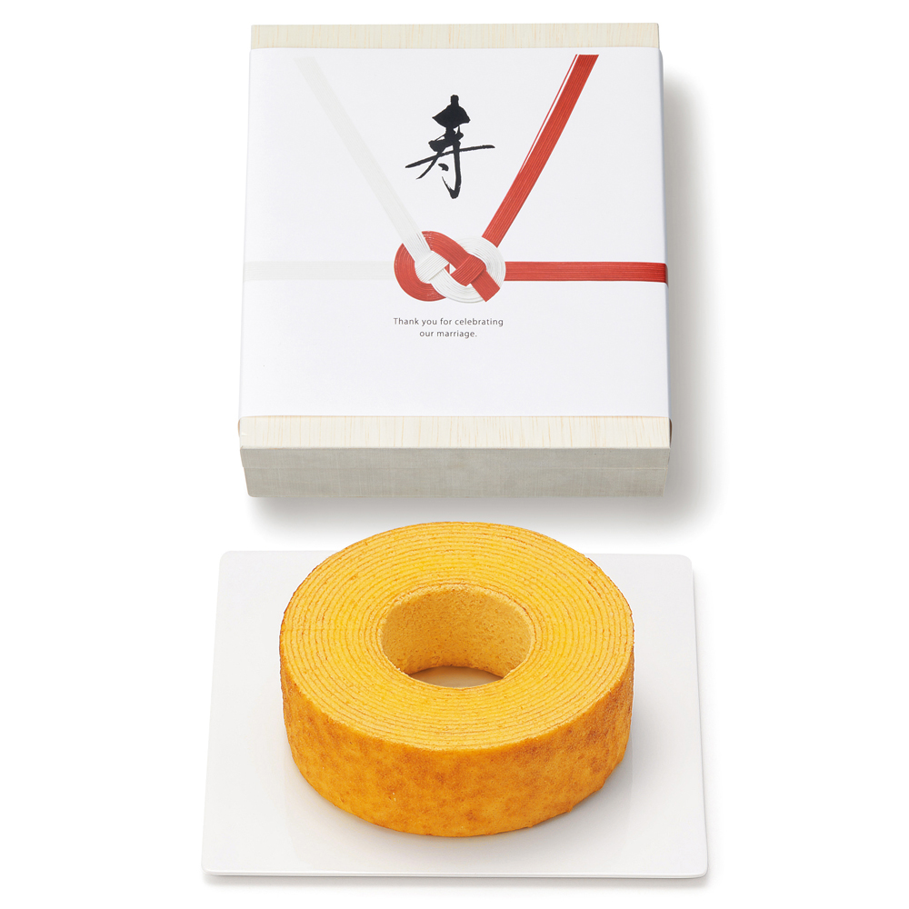 寿 バウムクーヘン(木箱入）